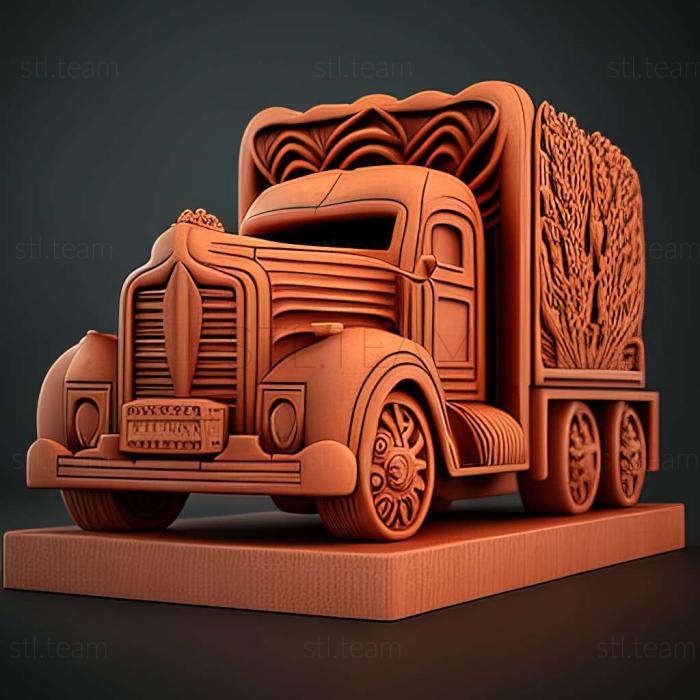 3D model Trucker 2 game (STL)
